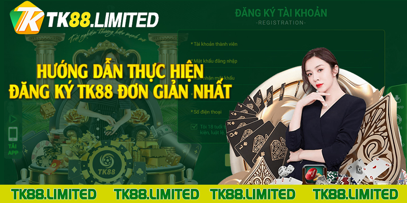 Hướng dẫn thực hiện đăng ký TK88 đơn giản nhất