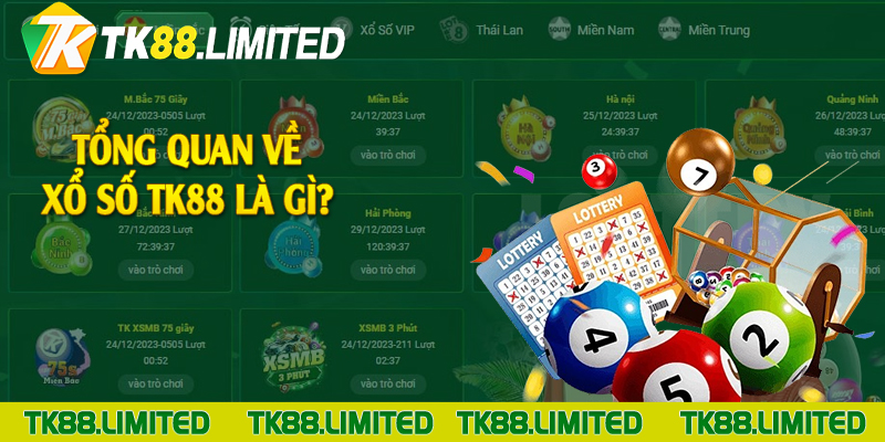 Tổng quan về xổ số TK88 là gì? 